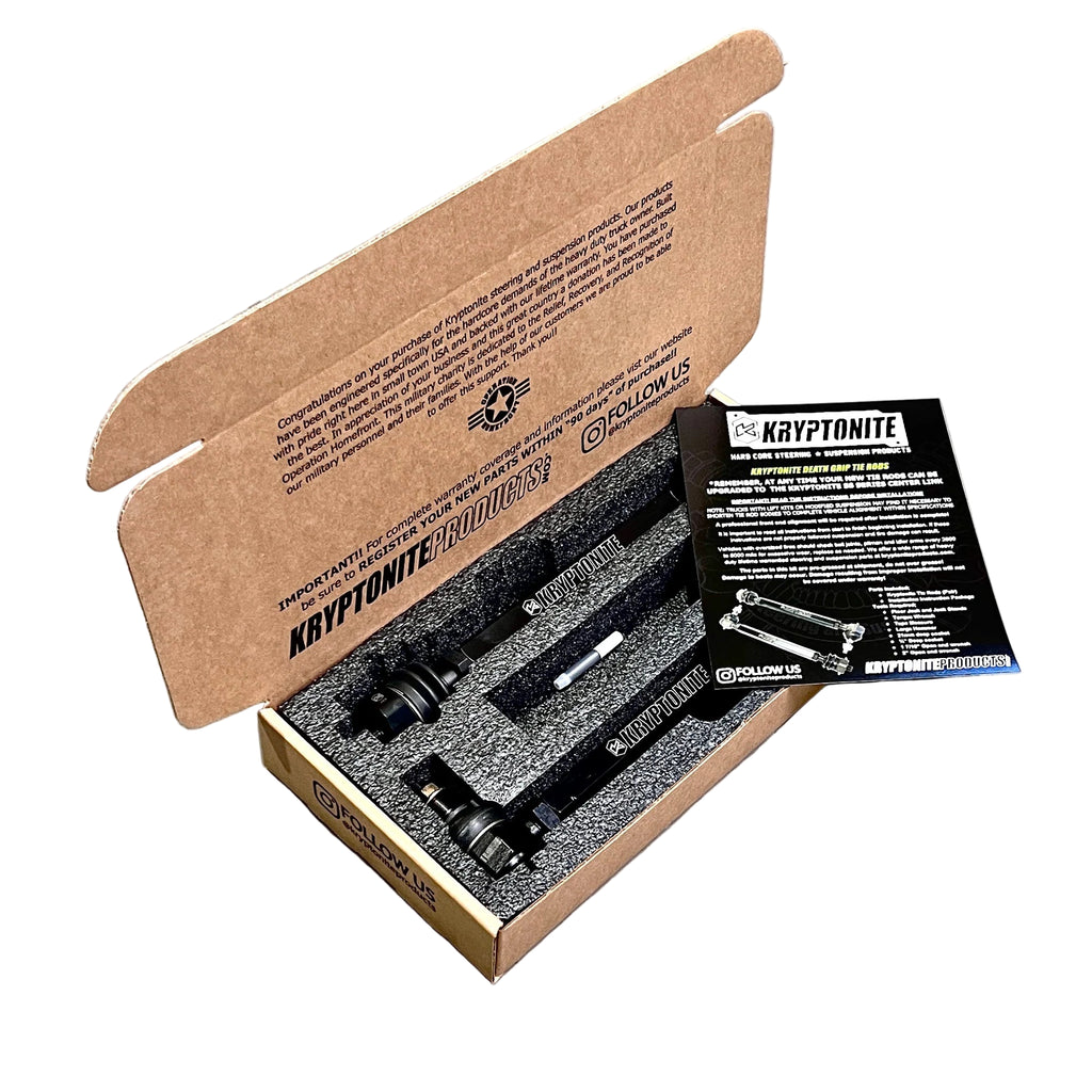 Kryptonite Death Grip Tie Rods KRTR10 – DmaxStore