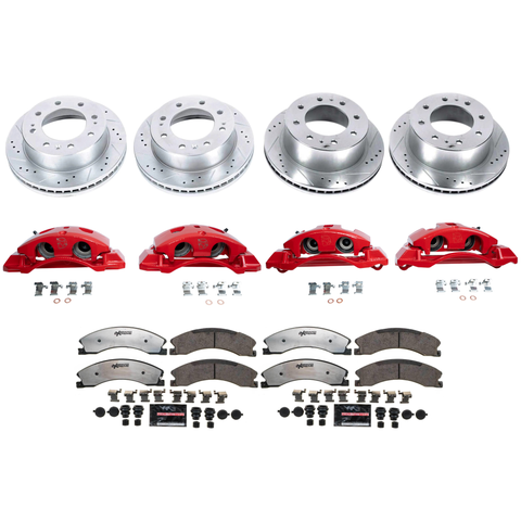 PowerStop Performance Brake & Caliper Kit, 2015-2019 LML/L5P Single Rear Wheel