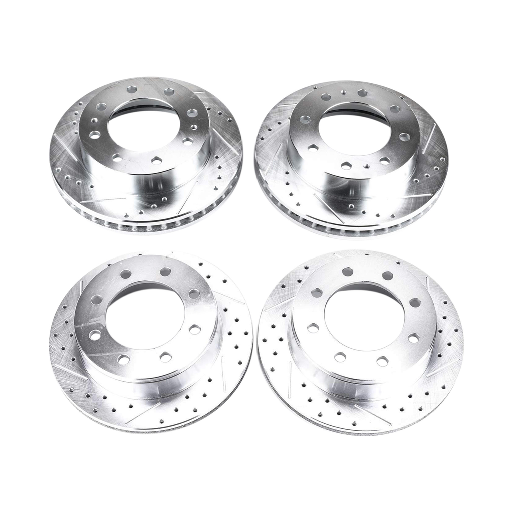 PowerStop D Series Drilled & Slotted Rotors D8655XD D8644XD