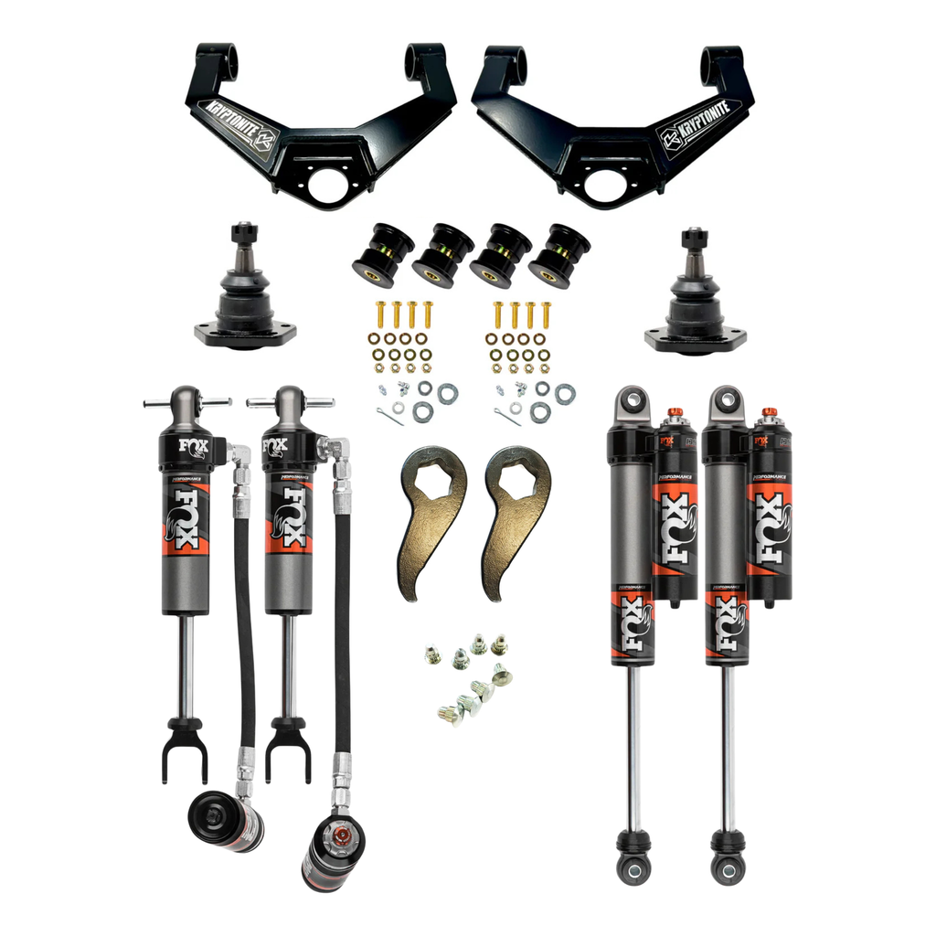 Kryptonite Stage 3 Leveling Kit w/Fox 2.5 Shocks DMAX20STAGE3FOX25