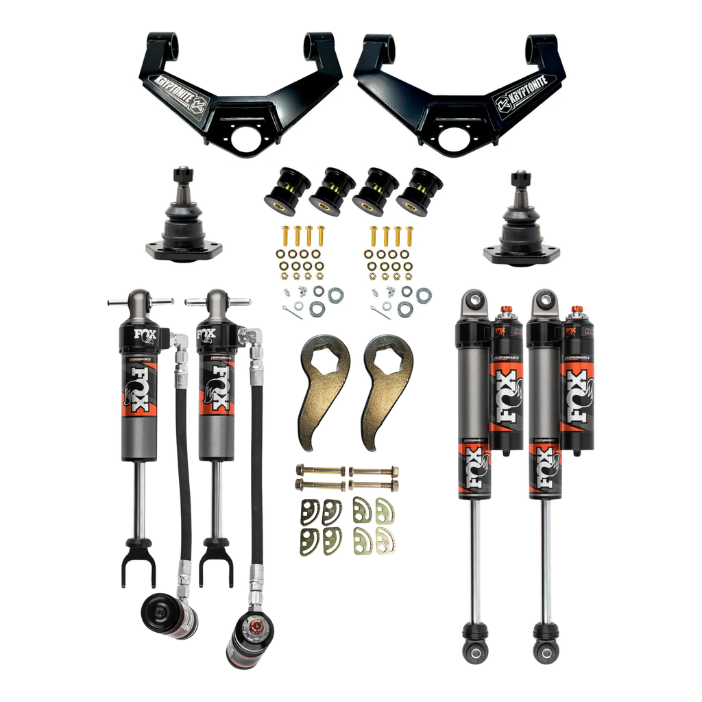Kryptonite Stage 3 Leveling Kit w/Fox 2.5 Shocks DMAX20STAGE3FOX25