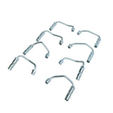 Stainless Steel High Pressure Injector Lines (Set Of 8), 2001-2004 LB7