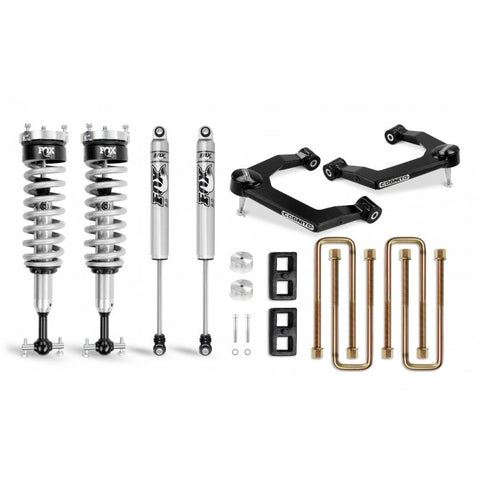 Cognito 3" Performance Leveling Lift Kit W/ Fox PS Coilover 2.0 IFP Shocks, 2020-2024 LM2/LZ0