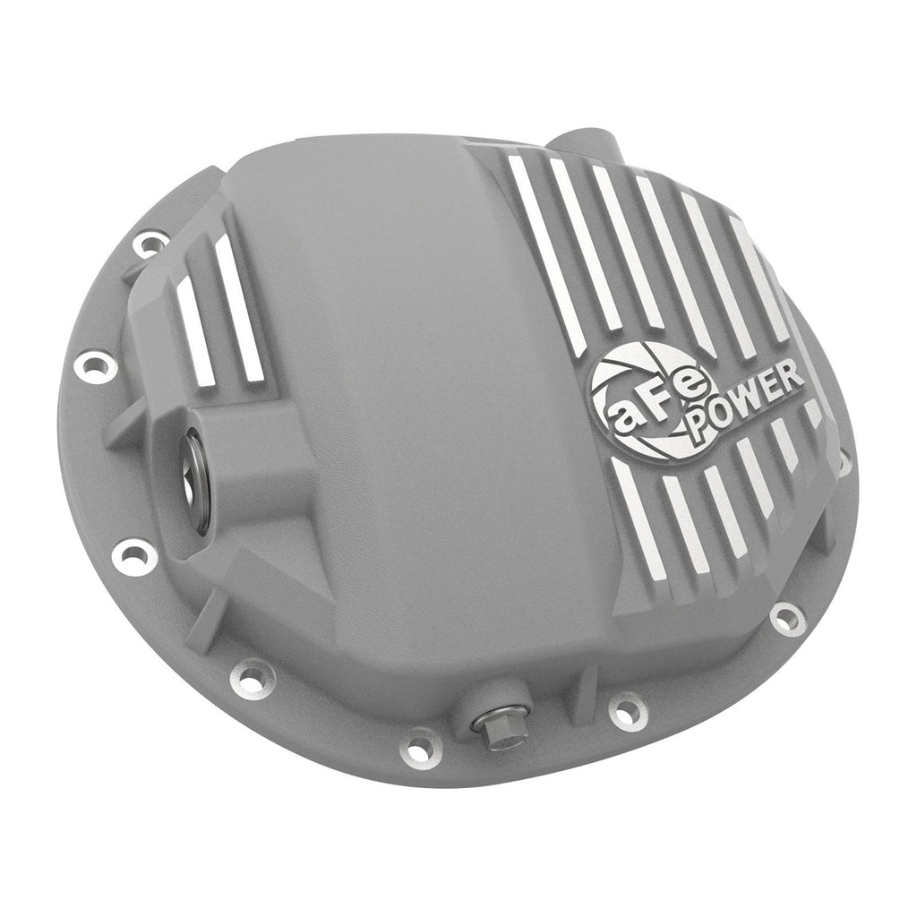 aFe Pro Series Rear Diff Cover Red w/ Machined Fins | Jeep JL 18+ (SPF467100R)