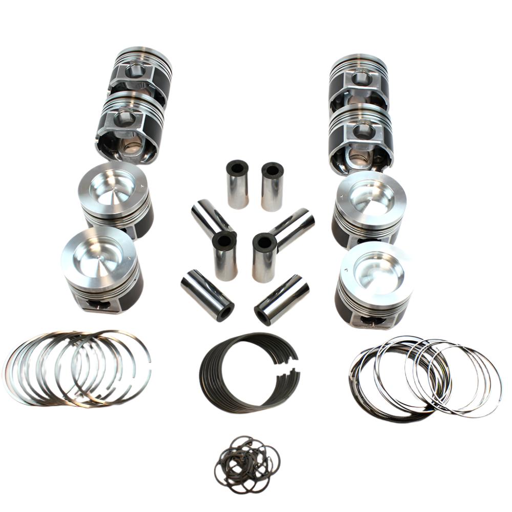 MAHLE Motorsports Duramax Performance Cast Piston Kit (1000 HP) THERMAL