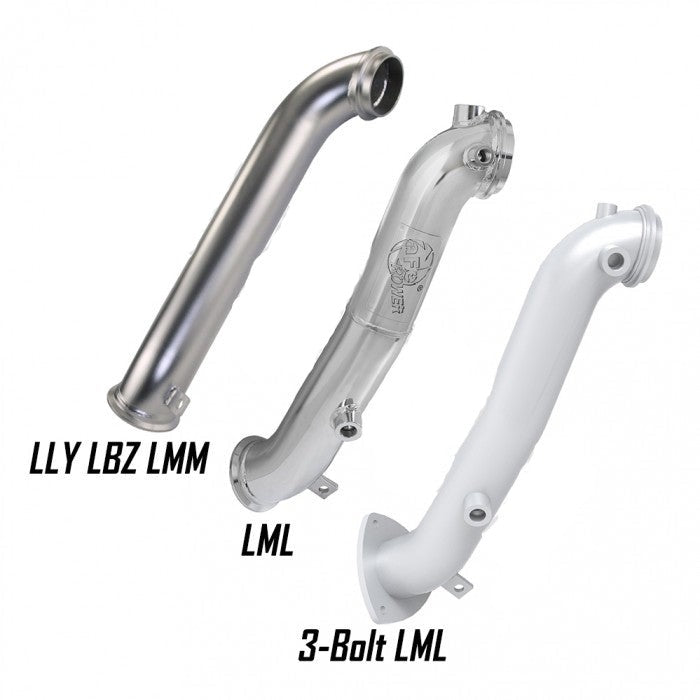 aFe MACH Force-Xp 409 Stainless Steel Clamp-On Exhaust Tip 4in x 7out x 18in Black | (49-92023-B)