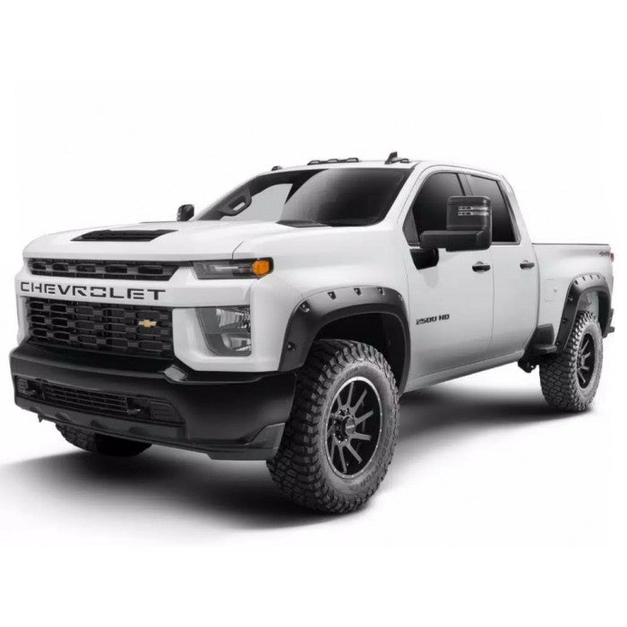 Bushwacker Silverado Pocket Style Flares 40924-02 – DmaxStore Bushwacker Silverado Pocket Style Flares 40924-02 – DmaxStore