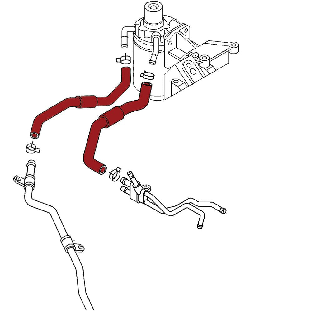 GM Fuel Filter Head Hose Kit DMAX5284+DMAX5281 DmaxStore