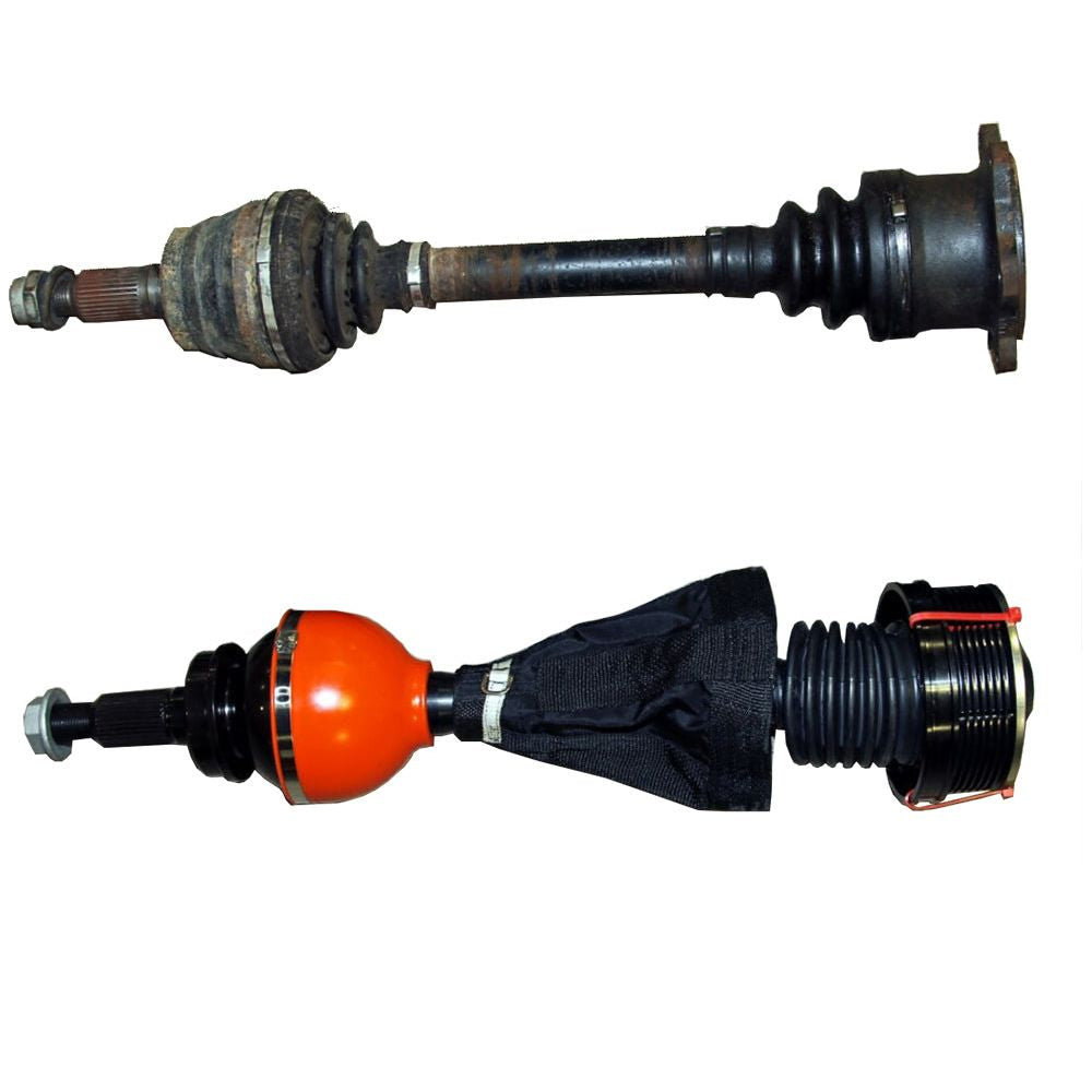 TRQ Front CV Axle Drive Shaft Assembly (Left Or Right) For Chevy GMC 2500 HD / 3500 Truck 2011-2014