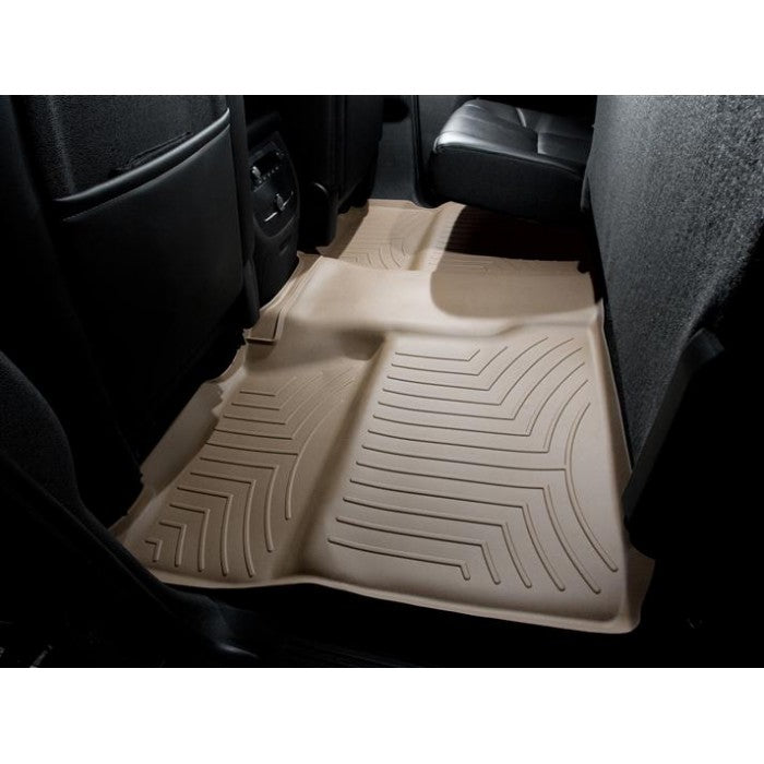 WeatherTech FloorLiner HP for 2021 Chevrolet Suburban and More - Tan, Part Number 4516325IM main image 0