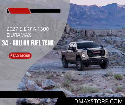 2027 Sierra 1500 Duramax Gets a 34-Gallon Fuel Tank