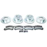 PowerStop Performance Brake & Caliper Kit, 2001-2010 LB7/LLY/LBZ/LMM Dual Rear Wheel