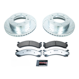 PowerStop Performance Brake & Caliper Kit, 2001-2010 LB7/LLY/LBZ/LMM Dual Rear Wheel