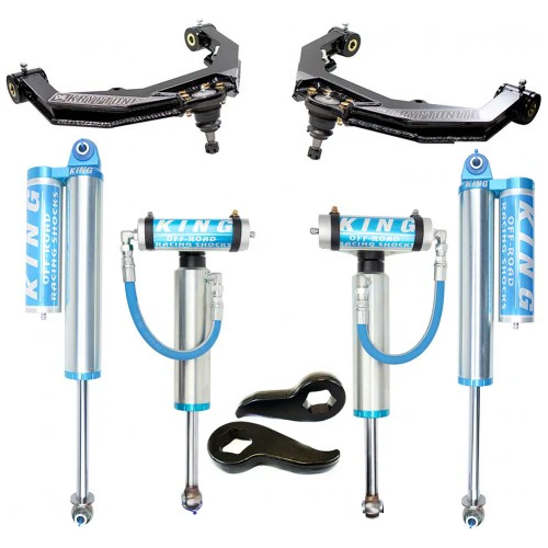Kryptonite Stage 3 Leveling Kit w/King 2.5 Shocks, 2001-2010 LB7/LLY/LBZ/LMM
