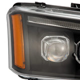 AlphaRex Nova-Series LED Projector Headlights, 2003-2007 LB7/LLY/LBZ