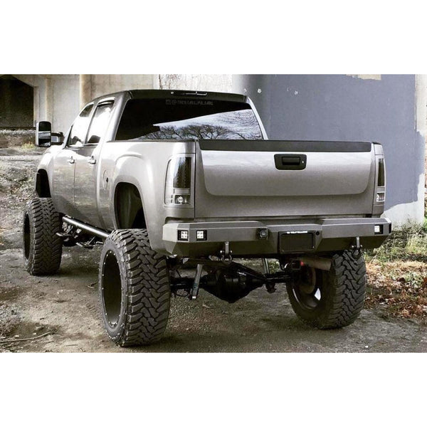 Fusion HD Rear Bumper, 2007.5-2010 LMM