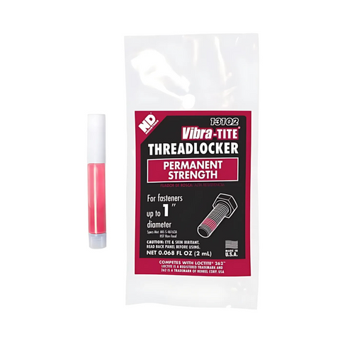 Red Threadlocker Permanent Strength 1.8ml