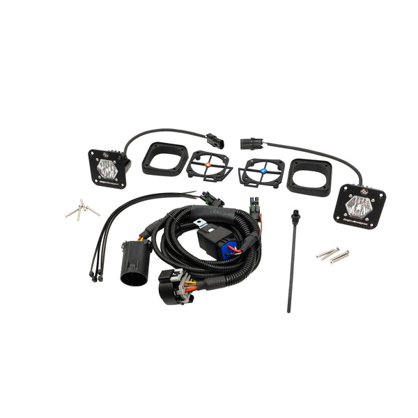 Pod Holes Bumper Step Light Kit, 2014-2019 LML/L5P