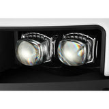 AlphaRex MKII Nova-Series LED Projector Headlights - Black, 2015-2019 LML/L5P