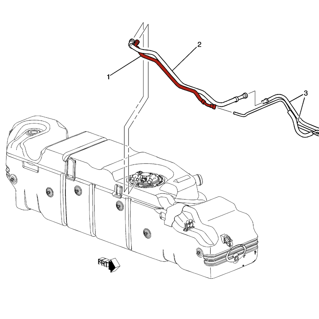 15769836 GM Fuel Tank Return Hose 15167372 – DmaxStore