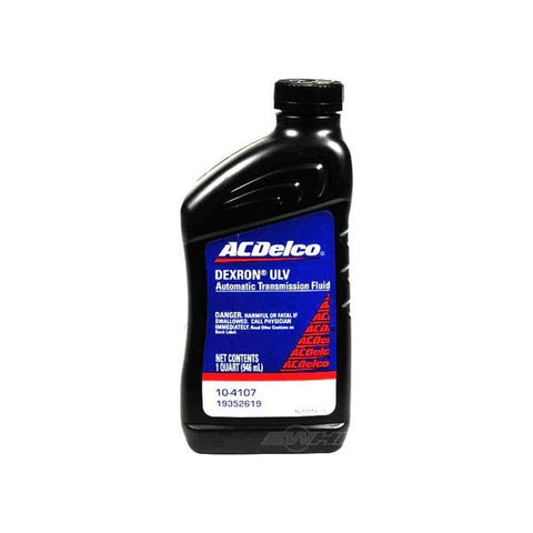 ACDelco Dexron ULV Automatic Transmission Fluid (Quart), 2020-2025 L5P/LM2/LZ0