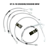 DmaxStore Stainless Steel Brake Lines, 2007.5-2010 LMM Single Rear Wheel
