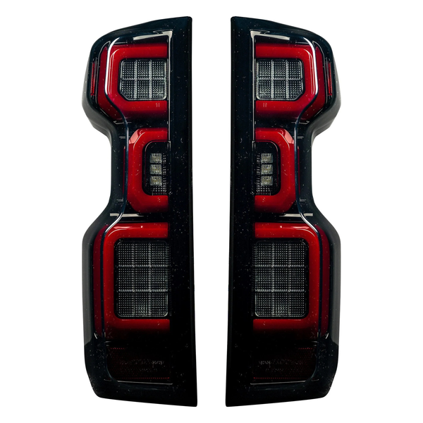 Recon OLED Tail Lights - Smoked, 2020-23 Silverado LM2/L5P