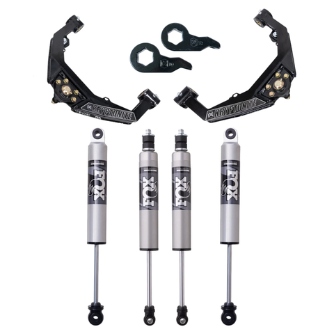 Kryptonite Stage 3 Leveling Kit w/Fox 2.5 HTO, 2001-2010 LB7/LLY/LBZ/LMM