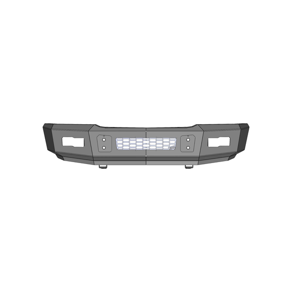 FLOG Industries Steel Demon Series Front Bumper, 2003-2007 Silverado LB7/LLY/LBZ
