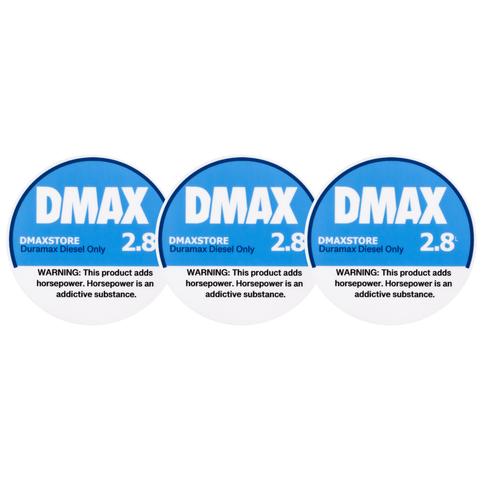 DMAX HP Addiction Sticker (3-Pack)