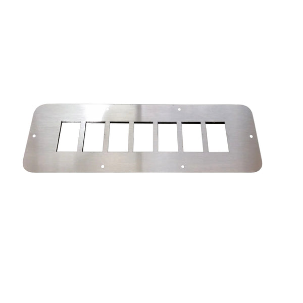 Longhorn Fab Center Console Lower 7 Switch Panel, 2003-2007 LB7/LLY/LBZ