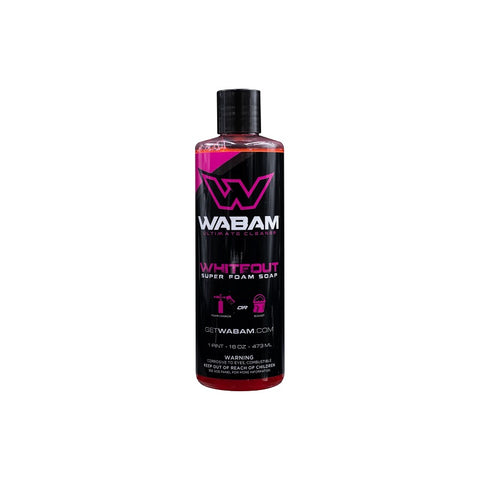 Wabam Whiteout Super Foam Soap, 16oz