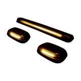 Recon Amber Lens Amber OLED Bar-Style Cab Lights, 2007.5-2014 LMM/LML