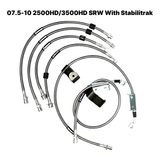 DmaxStore Stainless Steel Brake Lines, 2007.5-2010 LMM Single Rear Wheel