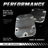 Xcalliber Performance PTO Cover Set, 2001-2019 LB7/LLY/LBZ/LMM/LML/L5P