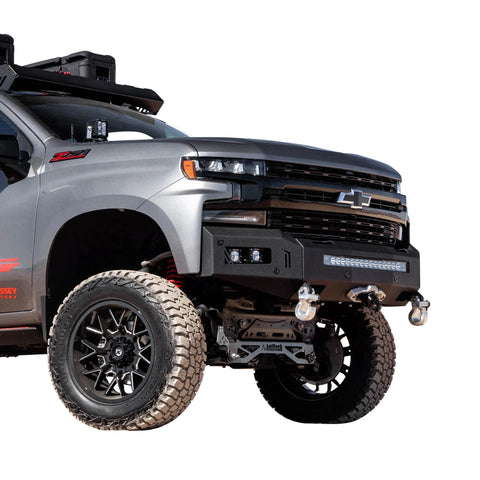 Chassis Unlimited Octane Series Front Winch Bumper, 2020-2021 LM2