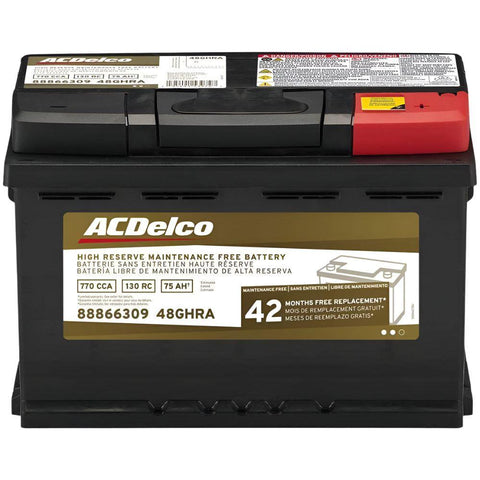 ACDelco Gold High Reserve Battery 88866309