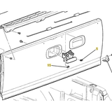 Tailgate Latch Rod Retainer Clips, 2001-2007 LB7/LLY/LBZ