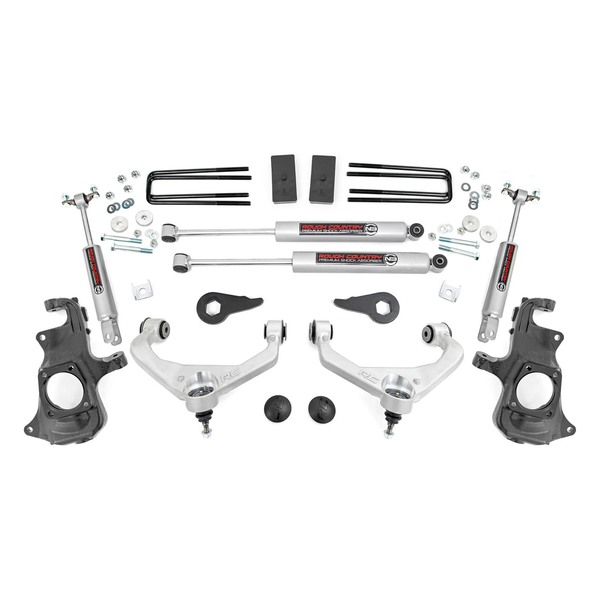 Rough Country 3.5" Knuckle Lift kit, 2011-2019 LML/L5P