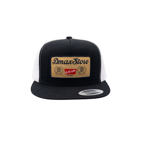 DmaxStore Banquet Black/White Snapback Hat