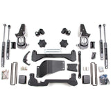 BDS 4.5" Lift Kit, 2001-2010 LB7/LLY/LBZ/LMM