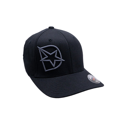 DmaxStore Flexfit Hat (Black-Gray)