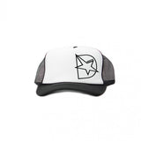 DmaxStore Foam Trucker Hat - Black & White