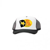 DmaxStore Foam Trucker Hat - Black & White