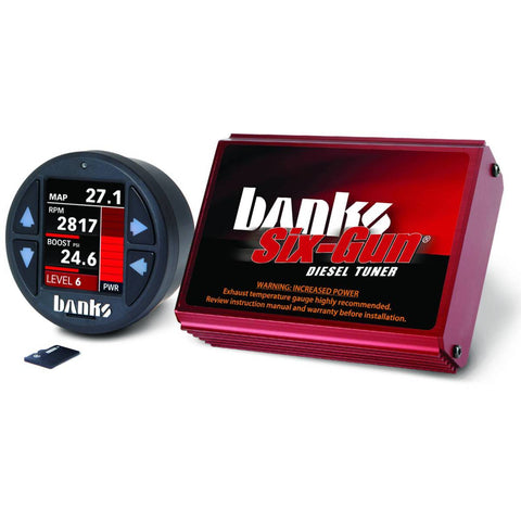 Banks Power Six-Gun Diesel Tuner w/iDash DataMonster, 2007.5-2010 LMM