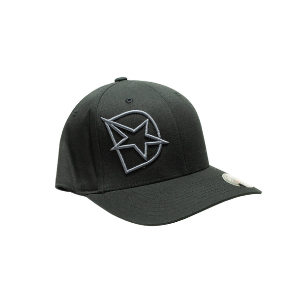DmaxStore Flexfit Hat (Black-Gray)