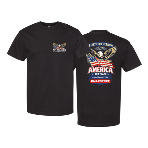 DMAX Freedom 250th Anniversary Black Tee