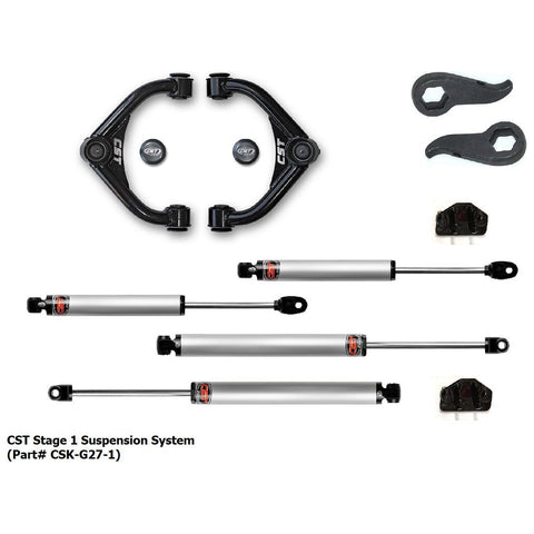 CST 1-3" Suspension System, 2011-2019 LML/L5P