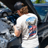DMAX Freedom 250th Anniversary Cream Tee