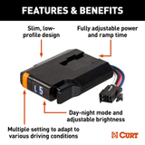 Curt Discovery Next Trailer Brake Controller Time-Delay